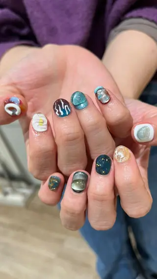 ネイル niconail 千歳烏山店所属・niconail 🧣ayu 📍烏山のネイルデザイン