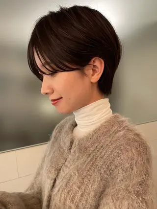 ショート オーガニックカラー/ 表参道/ルカのヘアスタイル