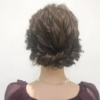 ヘアアレンジ nagane sayakaのヘアスタイル
