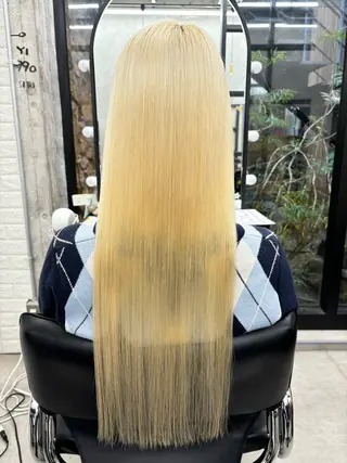 ロング すぐ巻ける縮毛矯正 🍀勝倉　麗のヘアスタイル