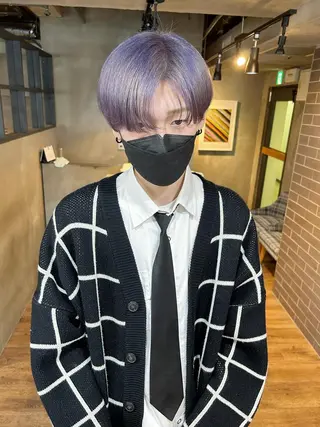 ショート カラー yori SAPPORO所属・yoriダブルカラー 代表すがわらのヘアスタイル