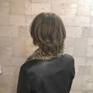 ショート カラー インナーカラー/天神 ブリーチ/吉田のヘアスタイル