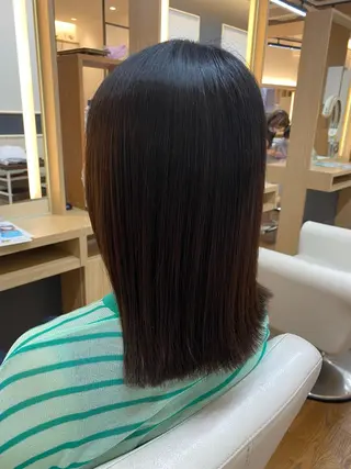 ミディアム 韓国ヘア sasugaのヘアスタイル