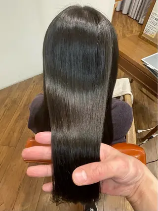 カラー 髪質改善カラー＆ 縮毛矯正　石井良平のヘアスタイル