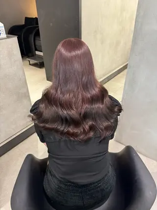 ロング 🇰🇷韓国風ハイ トーンKANA🖤のヘアスタイル