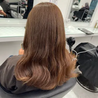 カラー 透け上品ハイトーン 職人ゆうと🤍のヘアスタイル