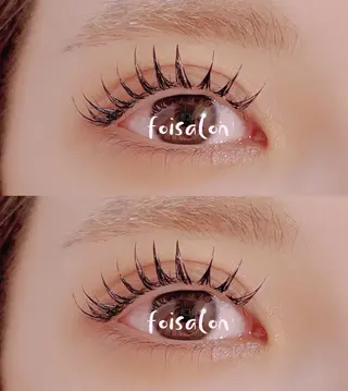 マツエク・マツパ foisalon 新宿西口店のマツエク・マツパデザイン