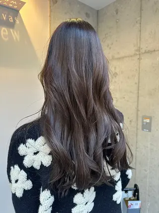 ロング 💜透明感カラー🌈 /森絵美莉⛄️❄️のヘアスタイル