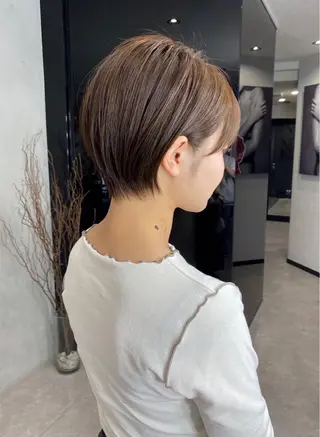 ショート wixy mimi所属・ボブ/透明感カラー 🌿栄🌿kouneのヘアスタイル