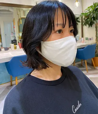 ショート レイヤーと顔まわり 大好き❣️関口拓馬のヘアスタイル