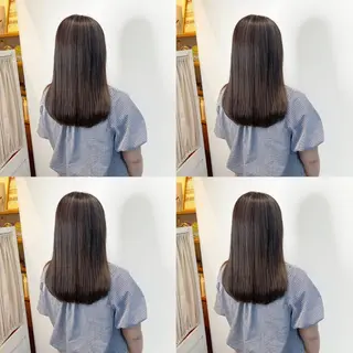 セミロング カラー 【カラー指名No 1✨】HIBIKIのヘアスタイル