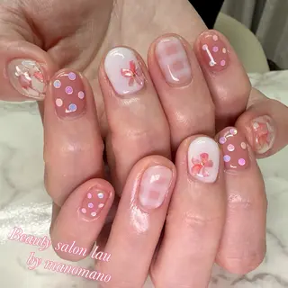 ネイル ラウバイマノマノ なかざとのネイルデザイン