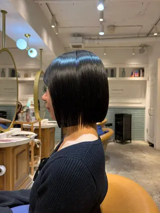 ミディアム 髪質改善/ボブ /韓国/erikoのヘアスタイル