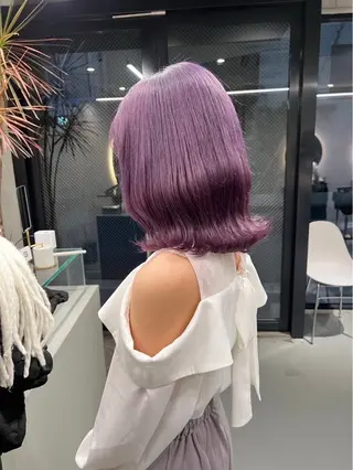 ロング カラー 村田 旭のヘアスタイル