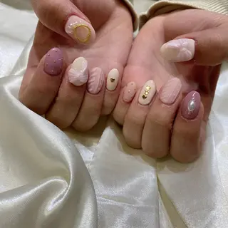 ネイル 西岡 杏のネイルデザイン