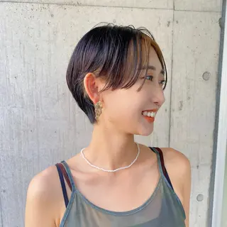 ショート カラー Paddle所属・似合わせレイヤー/ レイヤーパーマ/高倉のヘアスタイル