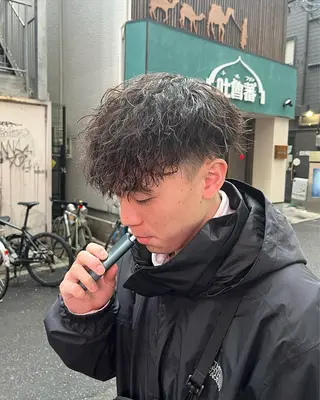 メンズ 🏅EIGHT難波/ 【店長】タモツのヘアスタイル