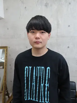 ショート メンズ Yui/メンズカラー /シャドウパーマのヘアスタイル