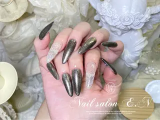ネイル E.N🦋 長さ出し/持ち込みのネイルデザイン