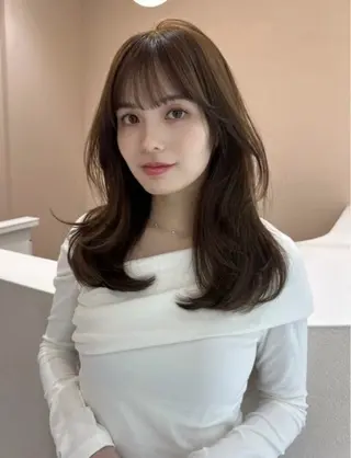 ロング 美髪矯正💎副店長 💎ミツキのヘアスタイル