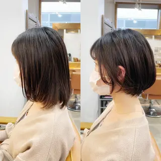 ショート newline銀座所属・👑銀座ショート/ 絶壁補正/金子涼👑のヘアスタイル