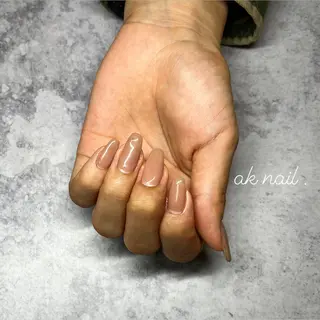 ネイル ak nail .のネイルデザイン