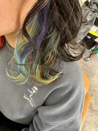 ミディアム カラー 伊藤 裕貴のヘアスタイル