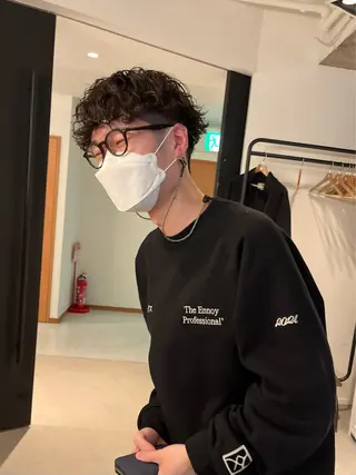 パーマ メンズ 藤澤 春菜  /  ACAのヘアスタイル