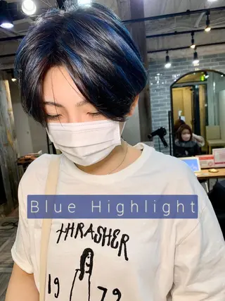 ショート カラー Pe Pe所属・🌕PePe　菅 タイシ🌕のヘアスタイル
