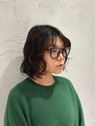 パーマ ᴛᴏᴍᴏᴋᴀ / ᴄʜᴇʀɪのヘアスタイル