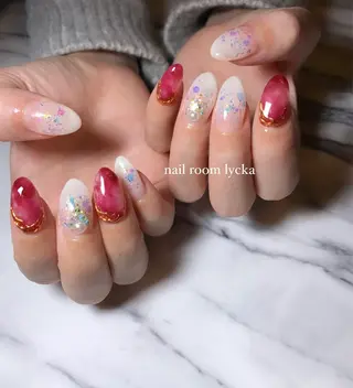 ネイル ﾈｲﾙﾙｰﾑﾘｯｶ 𝐦𝐚𝐲𝐮のネイルデザイン