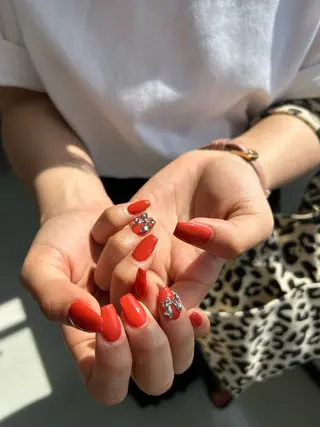 ミディアム ｵｵﾀｹ ﾚｲﾅのネイルデザイン