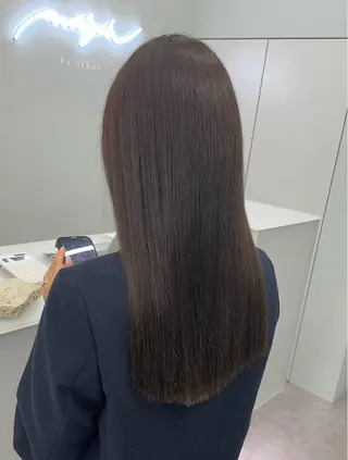 ロング カラー misch by urban所属・髪質改善ストレート KENTOのヘアスタイル