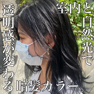 ロング カラー ARMONY表参道所属・韓国風専門 RYOのヘアスタイル