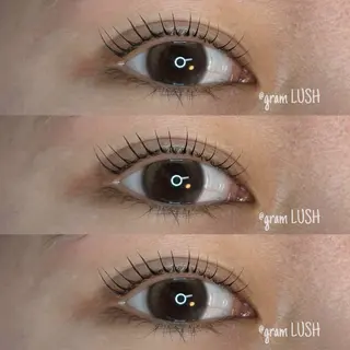 マツエク・マツパ gram LUSHのマツエク・マツパデザイン