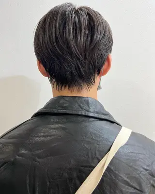 ショート カラー パーマ ヘアアレンジ メンズ 【池袋/スパイキー ショート】ⓝⓘⓜⓤのヘアスタイル