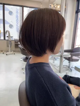 ショート カラー 新井優馬/再現性◎・ 似合わせ重視のヘアスタイル