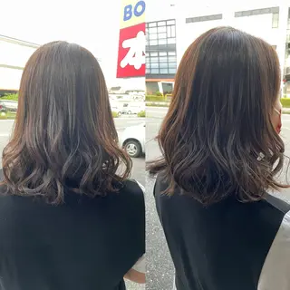 ミディアム カラー Leggu所属・木田 智大のヘアスタイル