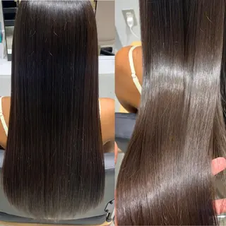 セミロング ボブ/美髪矯正 /佐藤　奈巳のヘアスタイル