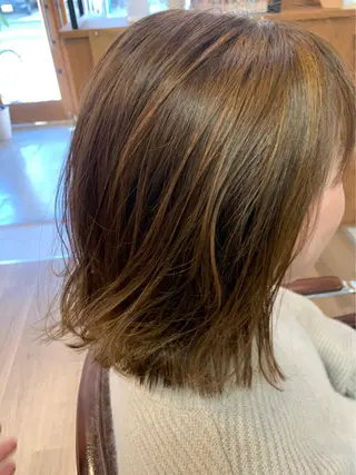 ミディアム chill out 南塚口本店のヘアスタイル