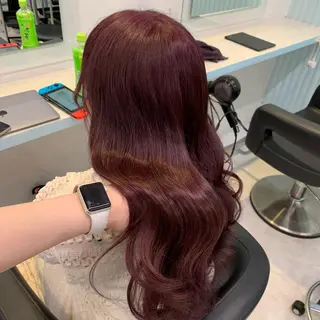 セミロング MOE 福岡韓国ヘア✧︎のヘアスタイル