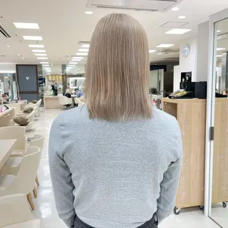 ミディアム カラー ヘアアレンジ 🍒KIKUCHI KANAE🍒のヘアスタイル