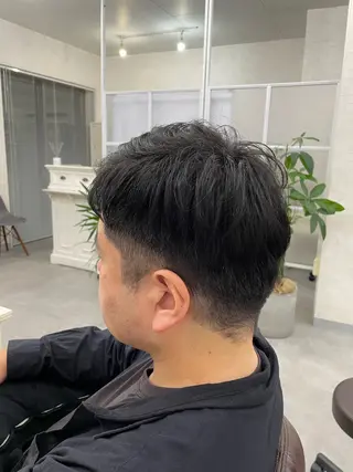 メンズ 縮毛矯正・髪質改善個室型salon Cannaつくばみどりの美容室【カンナ】所属・Canna honokaのヘアスタイル