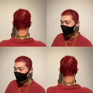 カラー メンズ もにか🌞原宿/渋谷 🌝ブリーチカラーのヘアスタイル