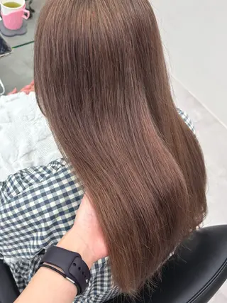 ロング カラー 羽エクステ/シール エクステ/横浜駅5分のヘアスタイル