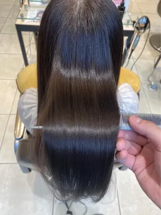 ロング GO TODAY SHAIRE SALON所属・癖毛&ダメージ改善 カット/soyaのヘアスタイル