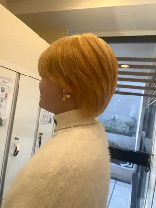 カラー 🟣タマコシトム 🟣のヘアスタイル