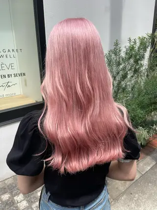 ロング ブリーチ BAM BIのヘアスタイル