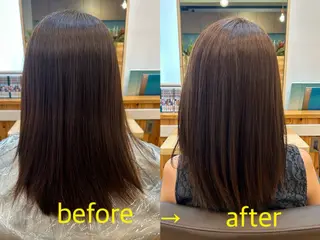 カラー 島袋 寧々のヘアスタイル