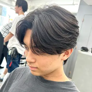 パーマ メンズ 韓国ヘア🇰🇷 メンズパーマ/つかさのヘアスタイル